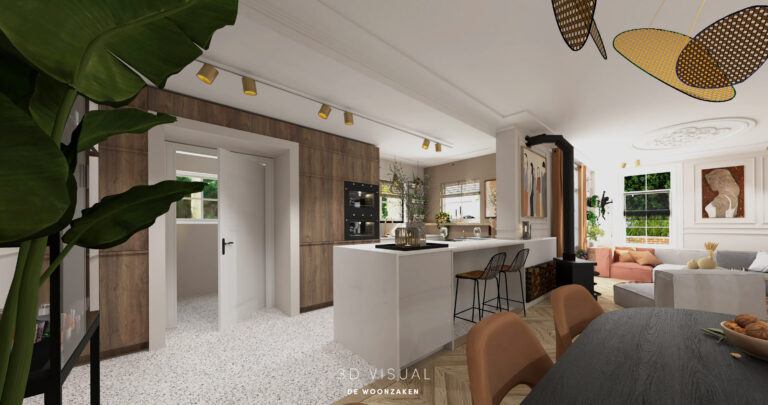 3D visuals op maat bij de woonzaken